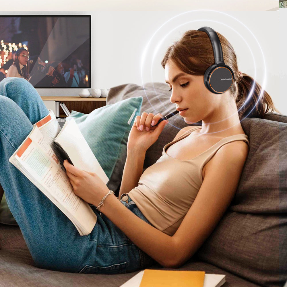 Holdsound BKM600 TV Headphones, Orange